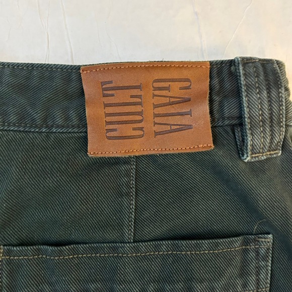 Cult Gaia x Gap Forest Green Cargo Utility Pants Womens 2/26 - Picture 9 of 14